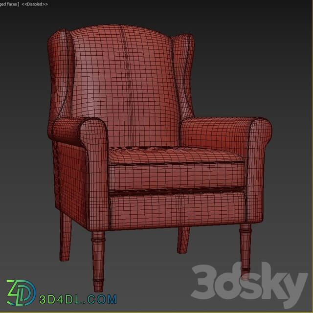 Arm chair - Jaxx wingback chair