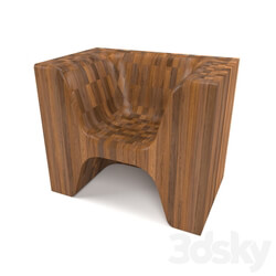 Chair - wooden sofa 