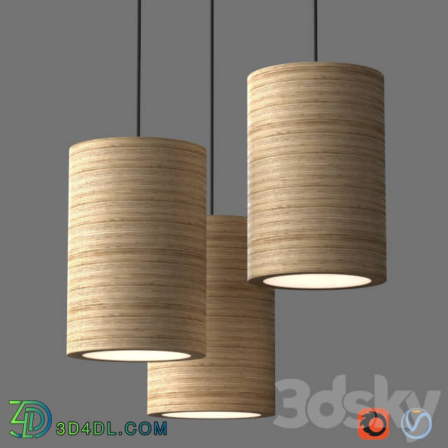 Ceiling light - Cylinderical pendant light