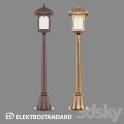 Street lighting - OM Street light on a pole Elektrostandard GL 1021F Corvus 