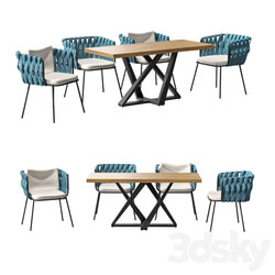 Table Chair 4union Dining set 007 