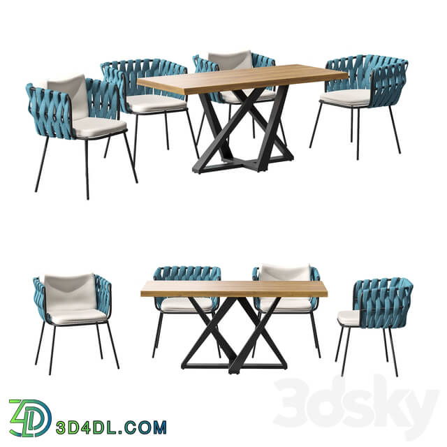 Table Chair 4union Dining set 007