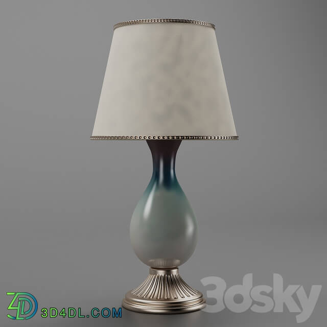 Table lamp - blue table light