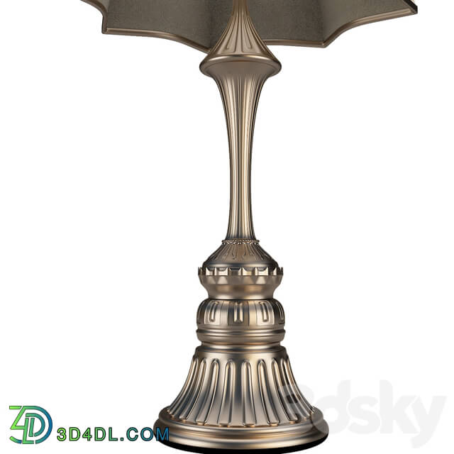 Table lamp - golden table light
