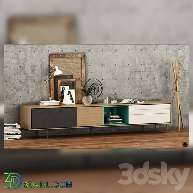 Sideboard _ Chest of drawer - Treku Aura C9-2 Sideboard