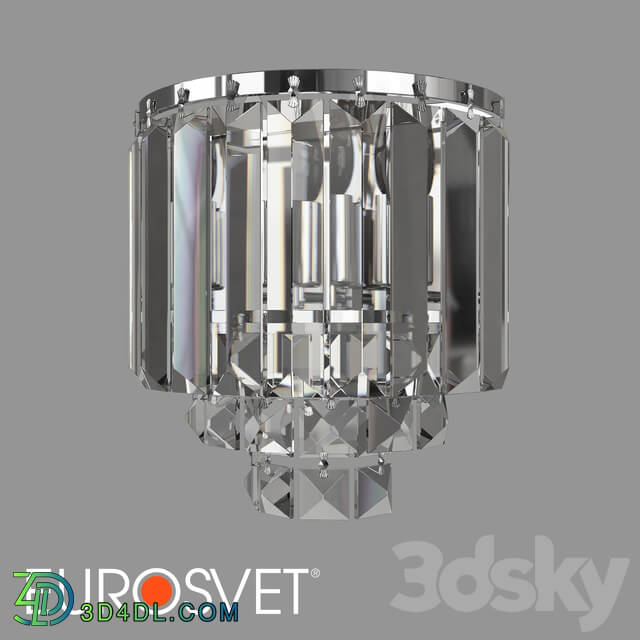 Wall light - OM Crystal wall lamp Eurosvet 10105_2 Torreta