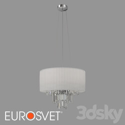 Ceiling light - OM Crystal pendant chandelier Eurosvet 10106_6 Amantea 