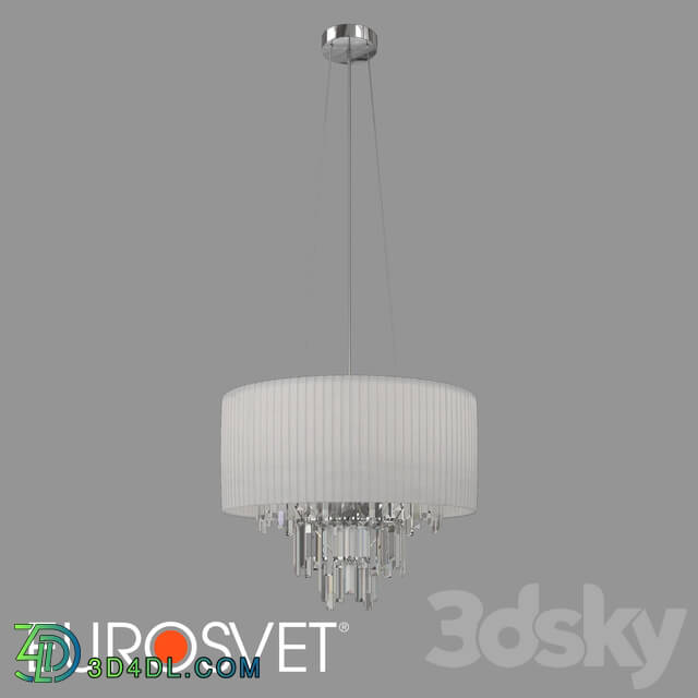Ceiling light - OM Crystal pendant chandelier Eurosvet 10106_6 Amantea