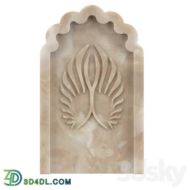 Bathroom accessories - OM Arch marble AM15