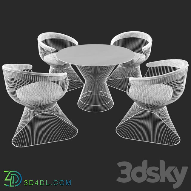Table _ Chair - DINING TABLE SET _collins dining_