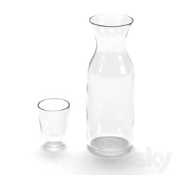 Tableware - Eva Solo carafe and glass 