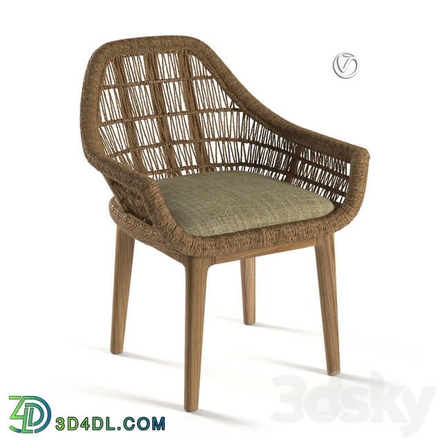 Chair - Modern wicker chair