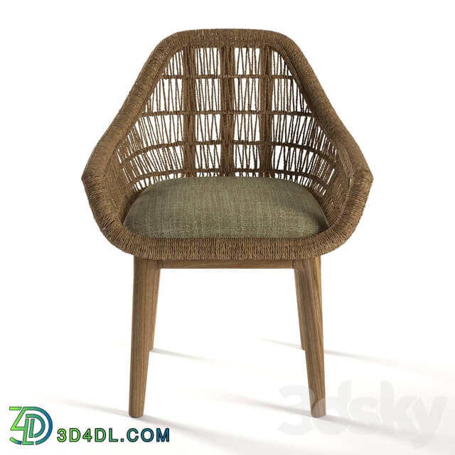 Chair - Modern wicker chair