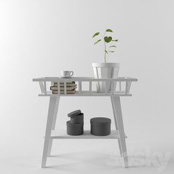 Other - Pot stand_ white 