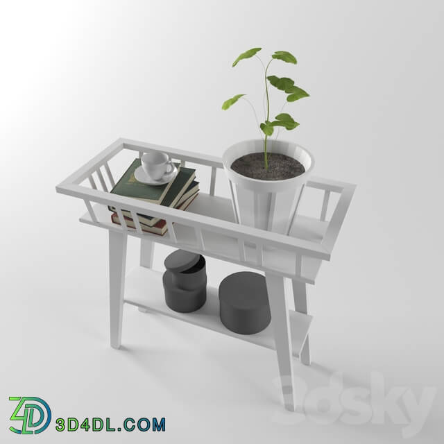 Other - Pot stand_ white