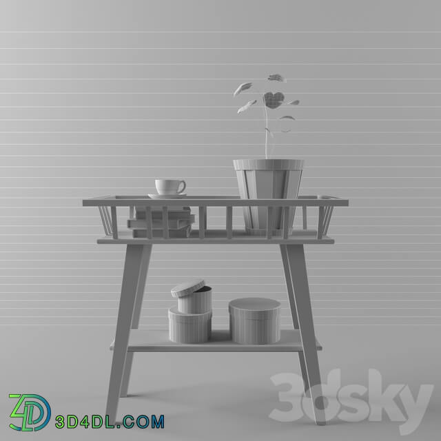Other - Pot stand_ white