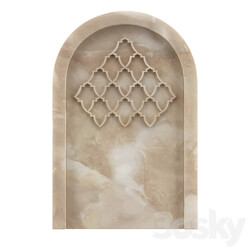 Bathroom accessories - OM Arch marble AM21 