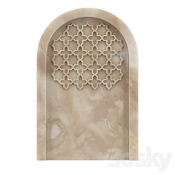Bathroom accessories - OM Arch marble AM23 