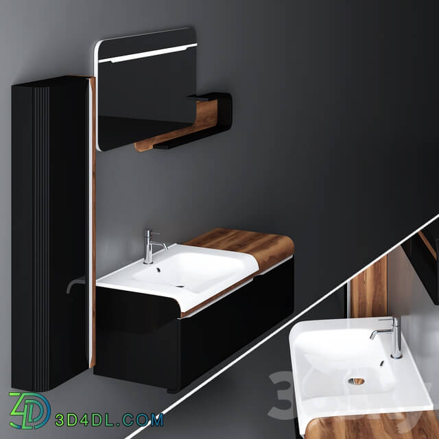 Bathroom furniture - Modern Bathroom Cabinet _ No. 047