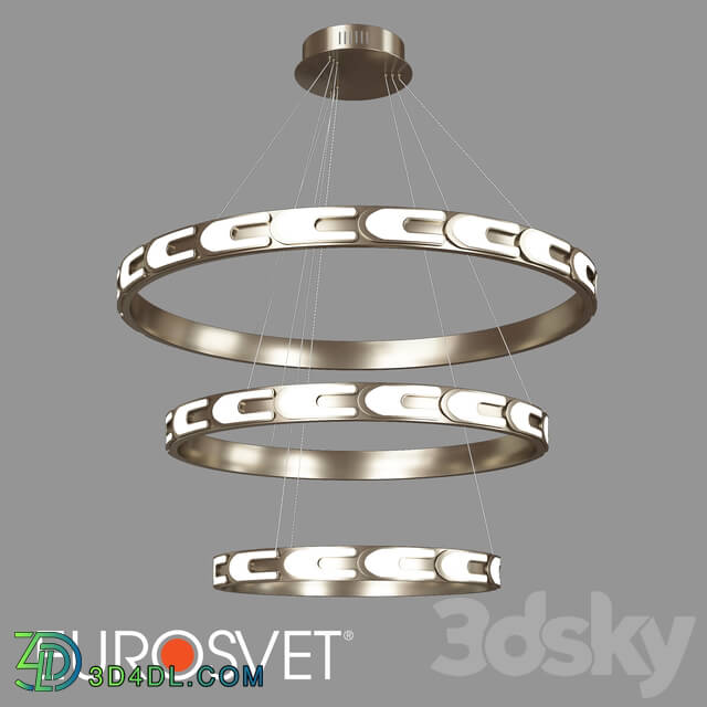 Ceiling light - OM Pendant LED Eurosvet 90163_3 Chain