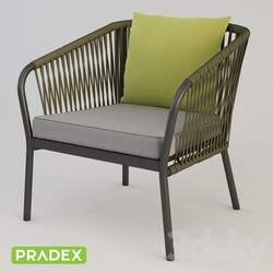 Arm chair - OM Chair Twist PRADEX 