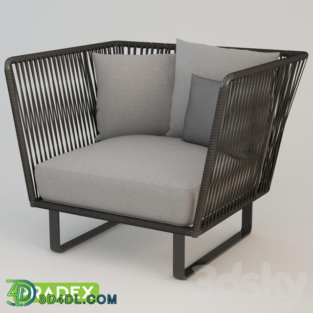 Arm chair - OM Chair Twist-M lounge PRADEX