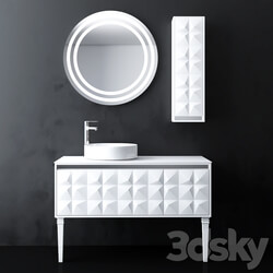 Bathroom furniture - Modern Bathroom Cabinet _ No. 043 