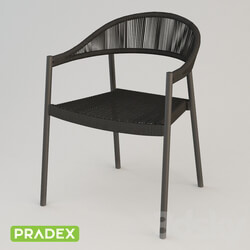 Chair - OM Chair Clover with braided seat PRADEX 