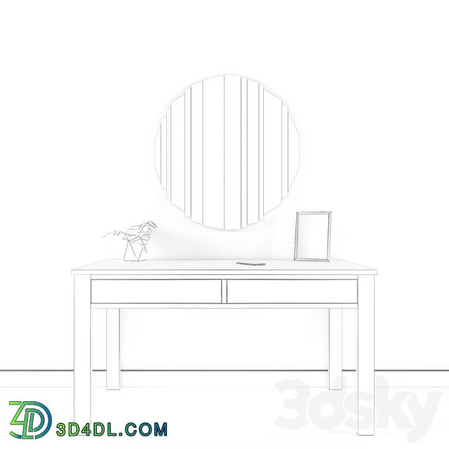 Other - Mirror and table
