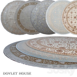 Carpets - Carpets_ round DOVLET HOUSE 5 pieces _part 09_ 