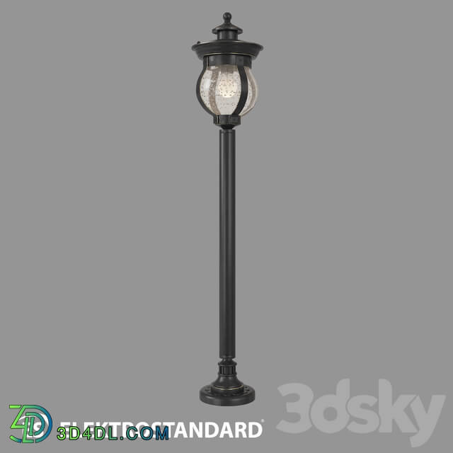 Street lighting - OM Pole Street Light Elektrostandard GL-1025F Barrel F