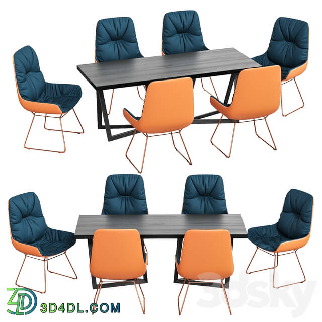 Table _ Chair - 4union Dining set _ 011