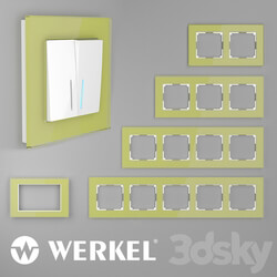 Miscellaneous - OM Glass frames for sockets and switches Werkel Favorit 