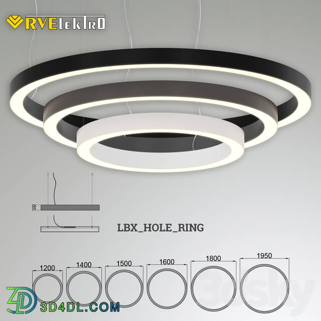 Chandelier - RVE-LBX-HOLE-RING