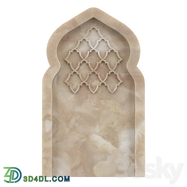 Bathroom accessories - OM Arch marble AM31