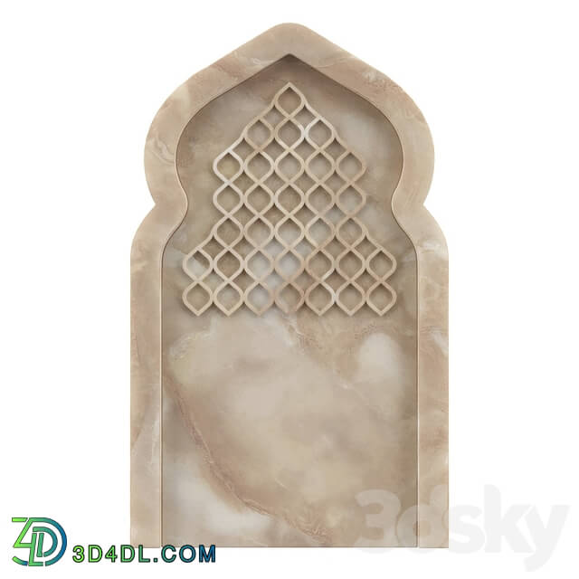 Bathroom accessories - OM Arch marble AM32