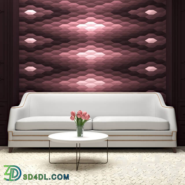 3D panel - 3 D Wall Tiles Ashome _ 1