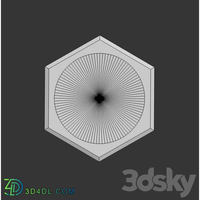 3D panel - 3D wall tile ASHOME _ 2