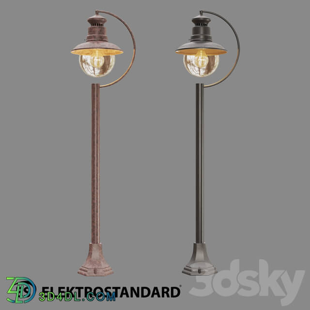 Street lighting - OM Pole Street Light Elektrostandard GL 3002F Talli F