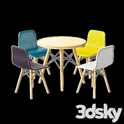 Table _ Chair - 4union Dining set _ 013 