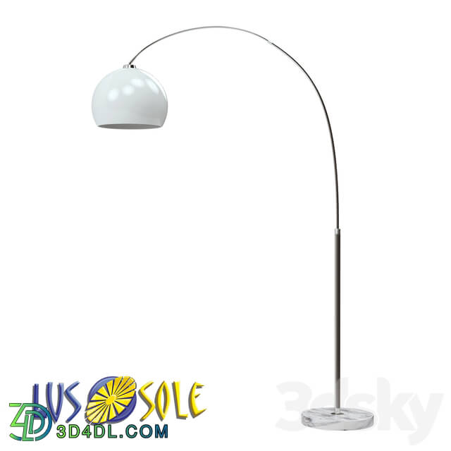 Floor lamp - OM Floor Lamp Lussole Lgo Marble LSP-0539