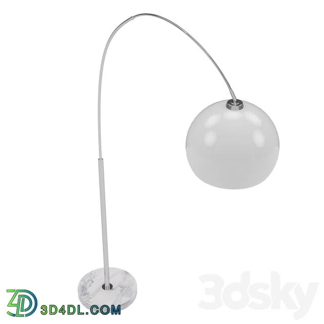 Floor lamp - OM Floor Lamp Lussole Lgo Marble LSP-0539