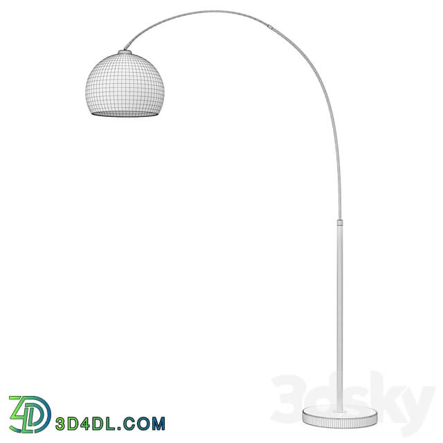 Floor lamp - OM Floor Lamp Lussole Lgo Marble LSP-0539