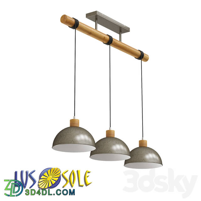 Chandelier - OM Pendant lamp Lussole Loft Kerr LSP-8149