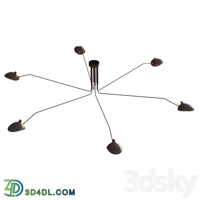 Chandelier - OM Chandelier Lussole Loft Fairbanks LSP-9562