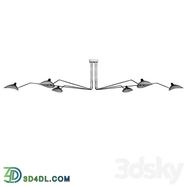 Chandelier - OM Chandelier Lussole Loft Fairbanks LSP-9562