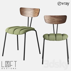 Chair - Chair LoftDesigne 1459 model 