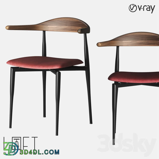 Chair - Chair LoftDesigne 1466 model