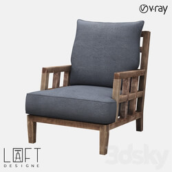 Arm chair - Armchair LoftDesigne 3762 model 
