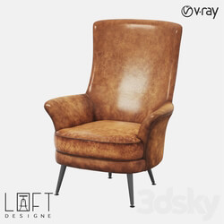 Arm chair - Armchair LoftDesigne 30820 model 